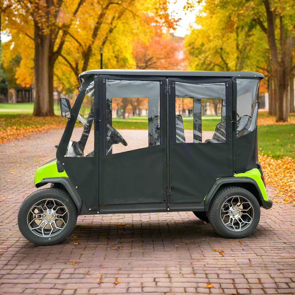 DoorWorks 4-Passenger Extended Hinged Enclosure / Cover for Golf Carts