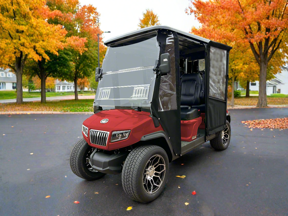 DoorWorks 4-Passenger Extended Hinged Enclosure / Cover for Golf Carts