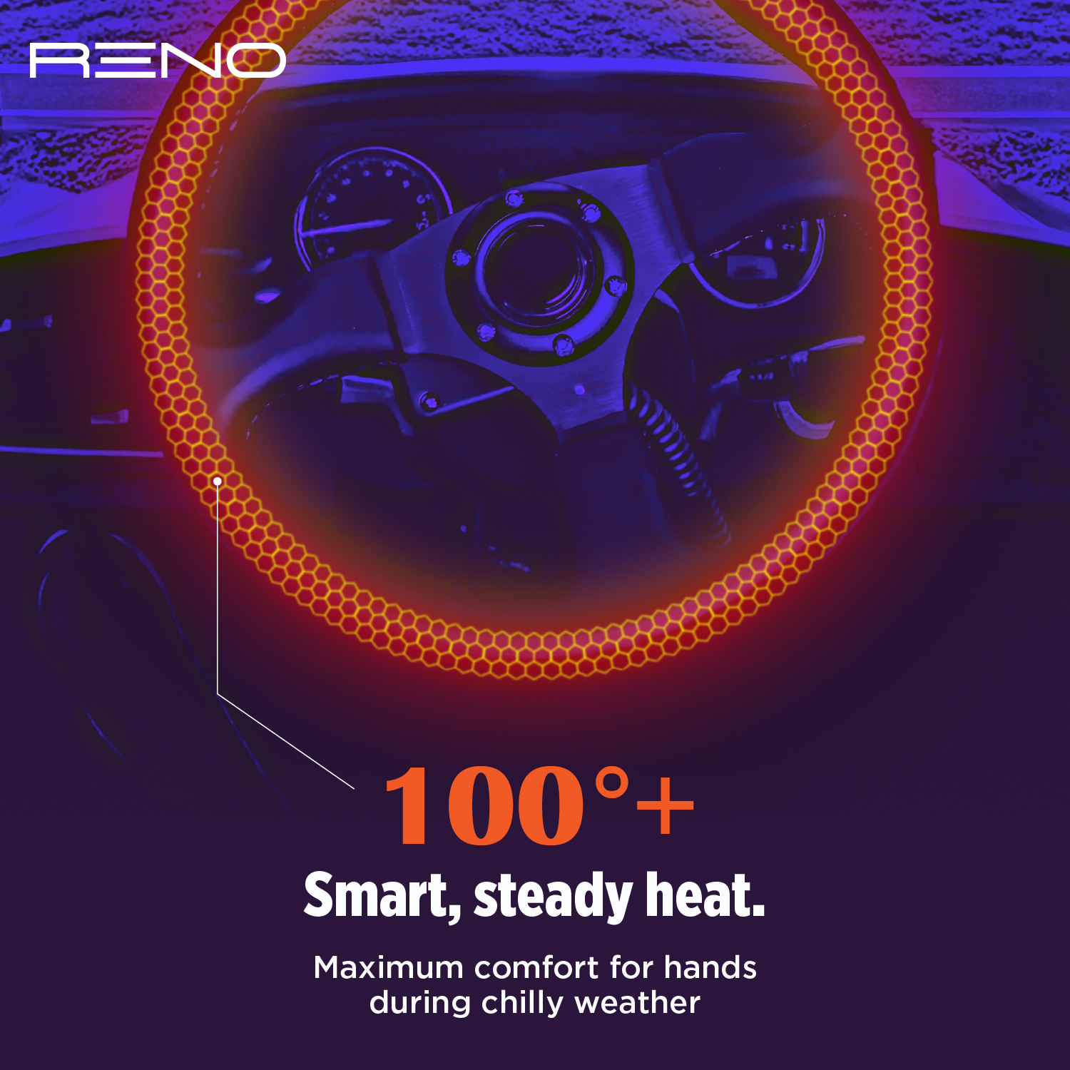 RENO Heated Steering Wheel Full Conversion Kit (Patent Pending) Ace Golf Cart: Best Golf Cart Covers for Sale