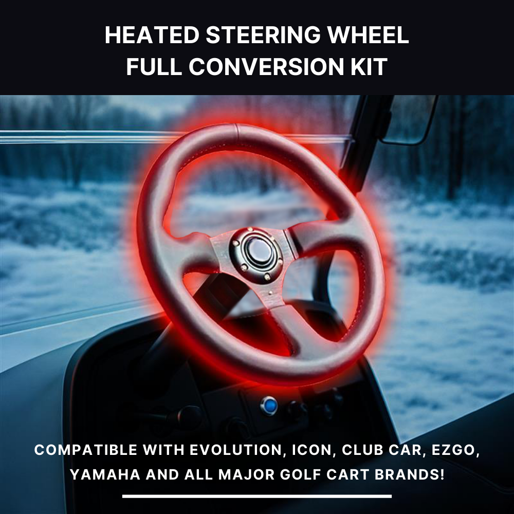 Heated Steering Wheel Full Conversion Kit Ace Golf Cart: Best Golf Cart Covers for Sale