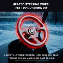 Heated Steering Wheel Full Conversion Kit Ace Golf Cart: Best Golf Cart Covers for Sale