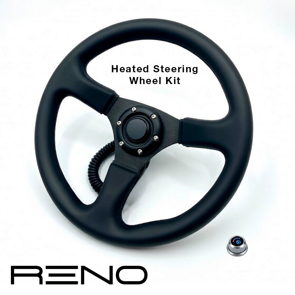 Universal Heated Steering Wheel Full Conversion Kit (Patent Pending) - RENO Ace Golf Cart: Best Golf Cart Covers for Sale