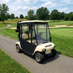 DoorWorks 2 Passenger Hinged Door Enclosure Cover for Golf Carts - Durable Canvas SDA Ace