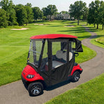 DoorWorks 2 Passenger Hinged Door Enclosure Cover for Golf Carts - Durable Canvas SDA Ace