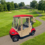 DoorWorks 2 Passenger Hinged Door Enclosure Cover for Golf Carts - Durable Canvas SDA Ace