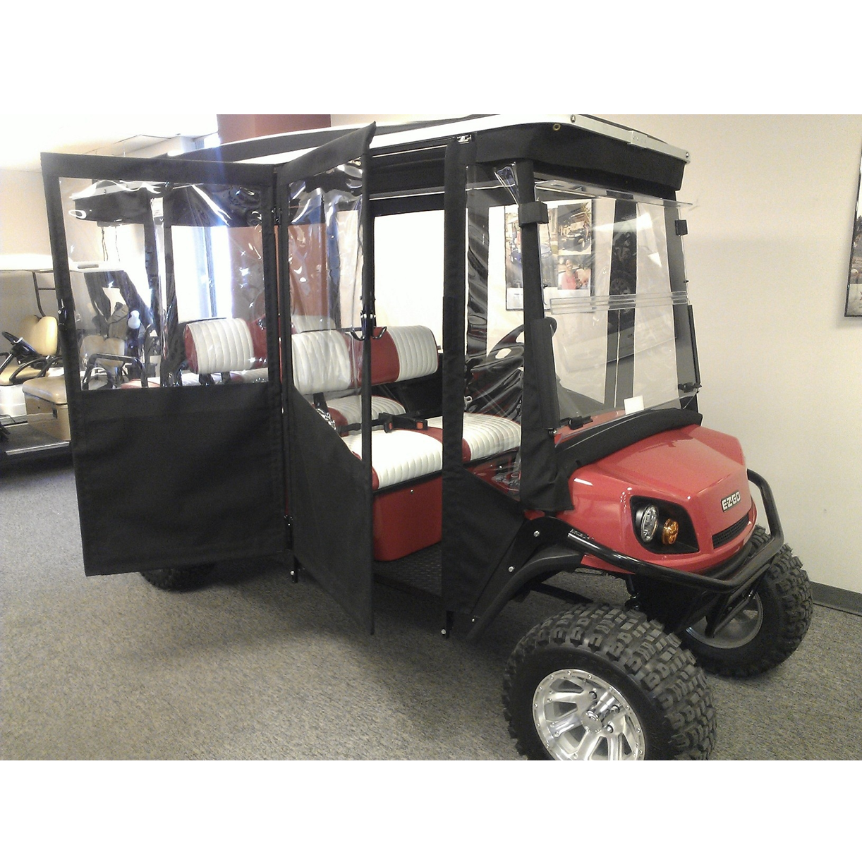 DoorWorks 6-Passenger Hinged Door Enclosure / Cover for Golf Carts