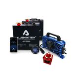 Allied 48V "Drop-In" Lithium Golf Cart Battery Easy Conversion Kit (Charger Included) Allied Batteries