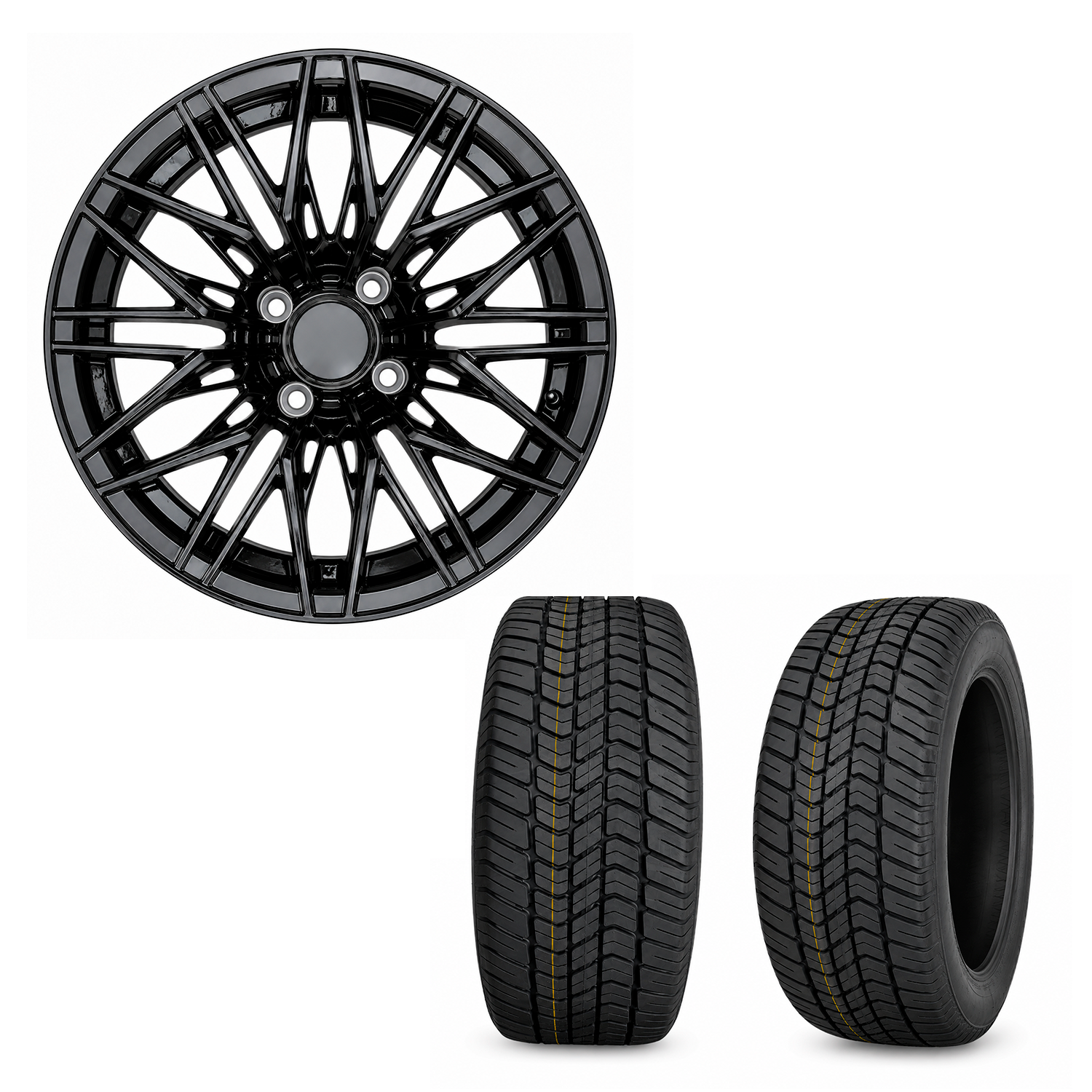 RENO 14" Wheel and 23" Tire Set - PRIME RENO Powered