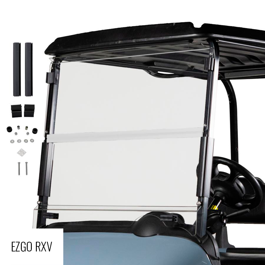 Replacement Golf Cart Windshield - Clear Ace Golf Cart Covers