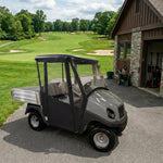 DoorWorks 2 Passenger Hinged Door Enclosure Cover for Golf Carts - Durable Canvas SDA Ace