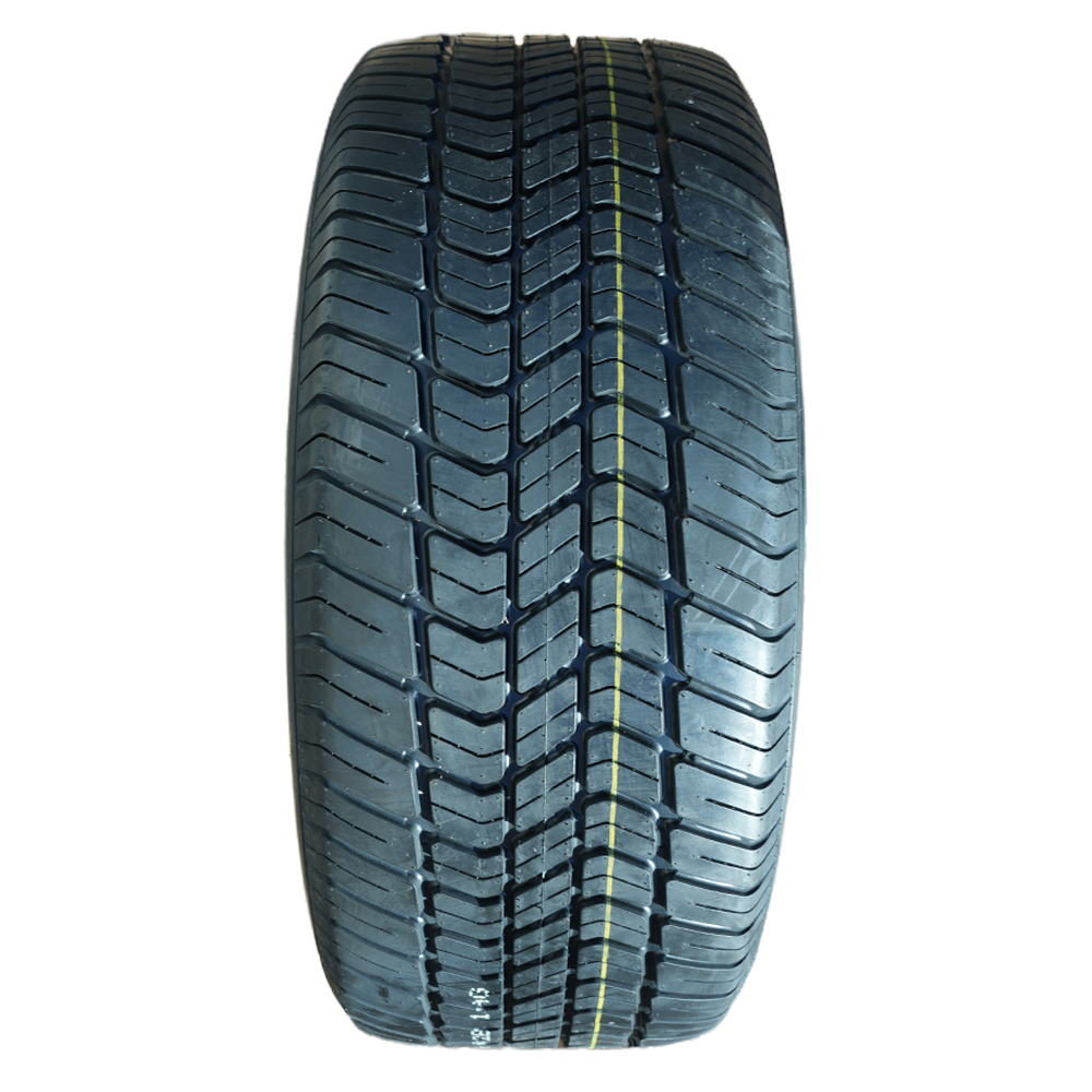 Glossy Black 14" Wheel and 2 + 2 Street Tire Combo - RENO Performance Ace Golf Cart: Best Golf Cart Covers for Sale