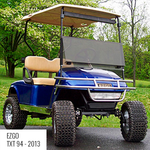 RedDot Tinted Folding Golf Cart Windshield Ace Golf Cart Covers