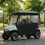 4-Passenger Sunbrella Track-Style Enclosure Cover for Golf Carts - Extended Roof Ace Golf Cart: Best Golf Cart Covers for Sale