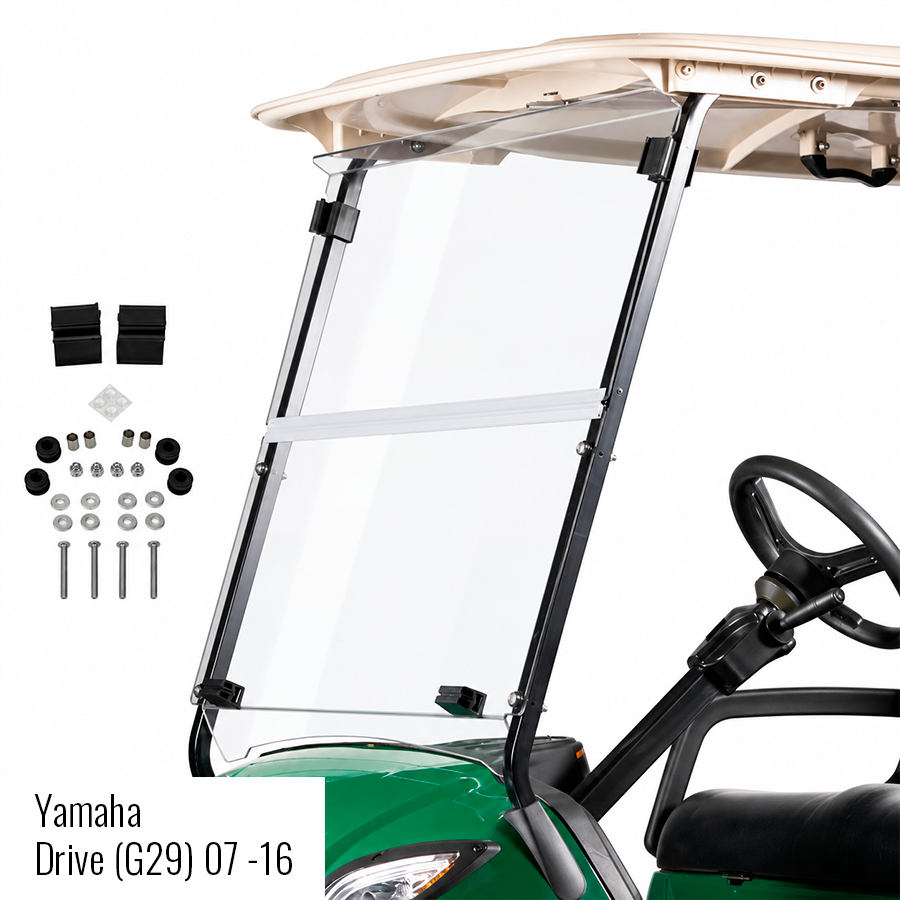 Replacement Golf Cart Windshield - Clear Ace Golf Cart Covers