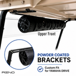 RENO Core 27" Bluetooth Waterproof Golf Cart Speaker. Sound Bar with LED Light System. The Ultimate Party Accessory. Ace Golf Cart: Best Golf Cart Covers for Sale
