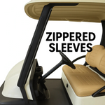 DoorWorks Track-Style Cover Enclosure for Golf Carts - Vinyl Ace