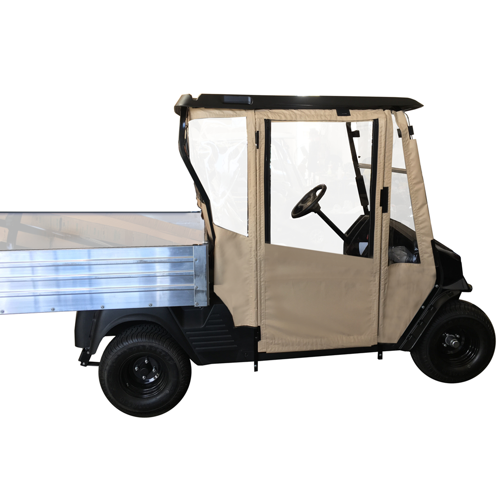 DoorWorks (Sunbrella Canvas) 2-Passenger Hinged Door Enclosure Cover for Golf Carts