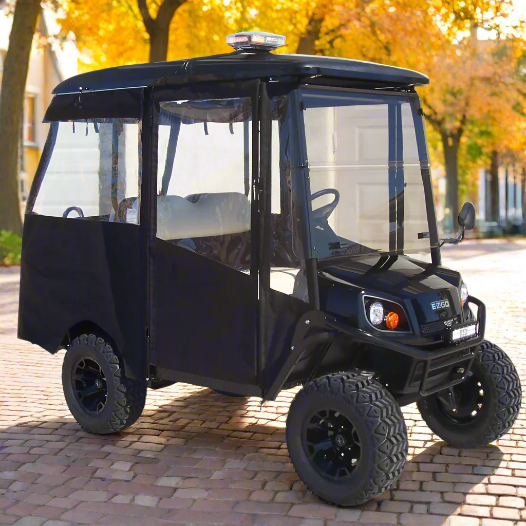 DoorWorks 4-Passenger Extended Hinged Enclosure / Cover for Golf Carts