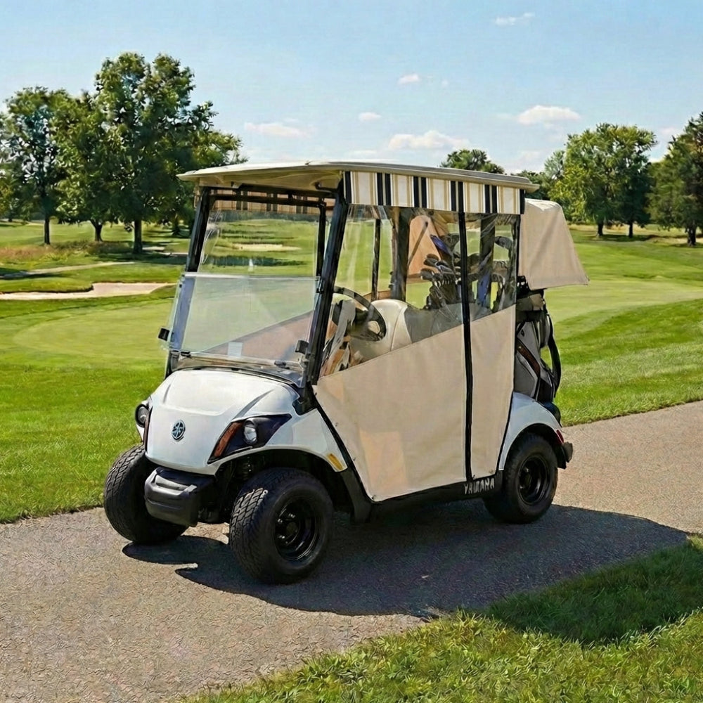 DoorWorks Golf Cart Track-Style Enclosures - Durable Canvas SDA Ace