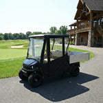 DoorWorks 2 Passenger Hinged Door Enclosure Cover for Golf Carts - Durable Canvas SDA Ace