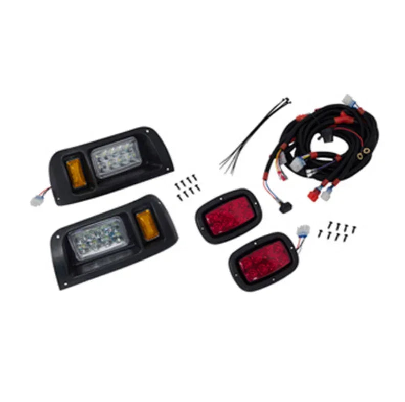 Led Golf Cart Full Light Kit - Club Car DS - GTW - Ace Golf Cart: Best Golf Cart Covers for Sale
