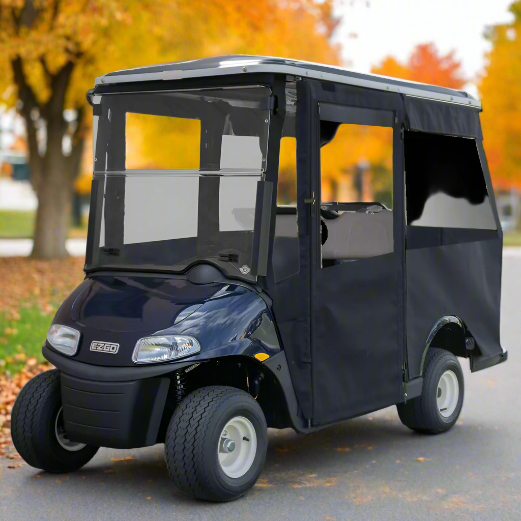 DoorWorks 4-Passenger Extended Hinged Enclosure / Cover for Golf Carts