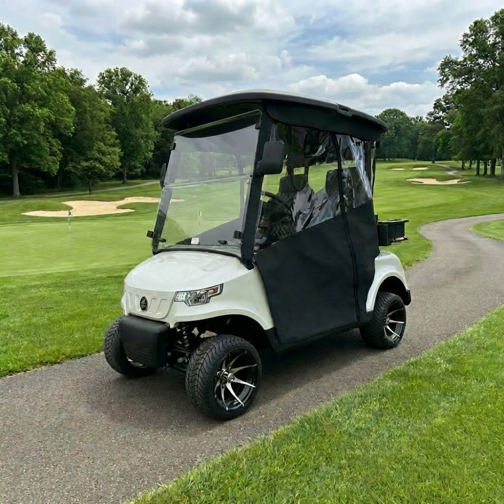 DoorWorks Golf Cart Track-Style Enclosures - Durable Canvas SDA Ace