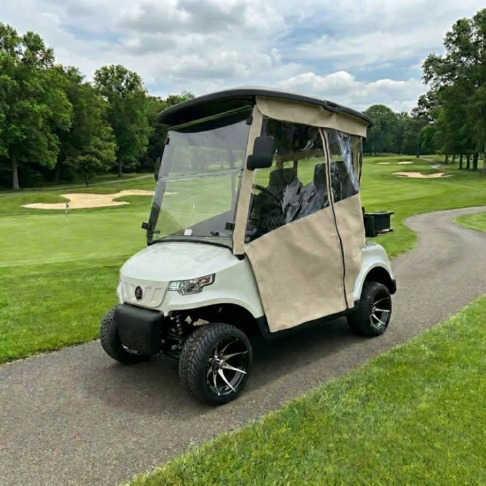 DoorWorks Golf Cart Track-Style Enclosures - Durable Canvas SDA Ace