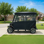 4-Passenger Sunbrella Track-Style Enclosure Cover for Golf Carts - Extended Roof Ace Golf Cart: Best Golf Cart Covers for Sale